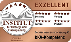Institut für Vorsorge und Finanzplanung-Gothaer KV Rating